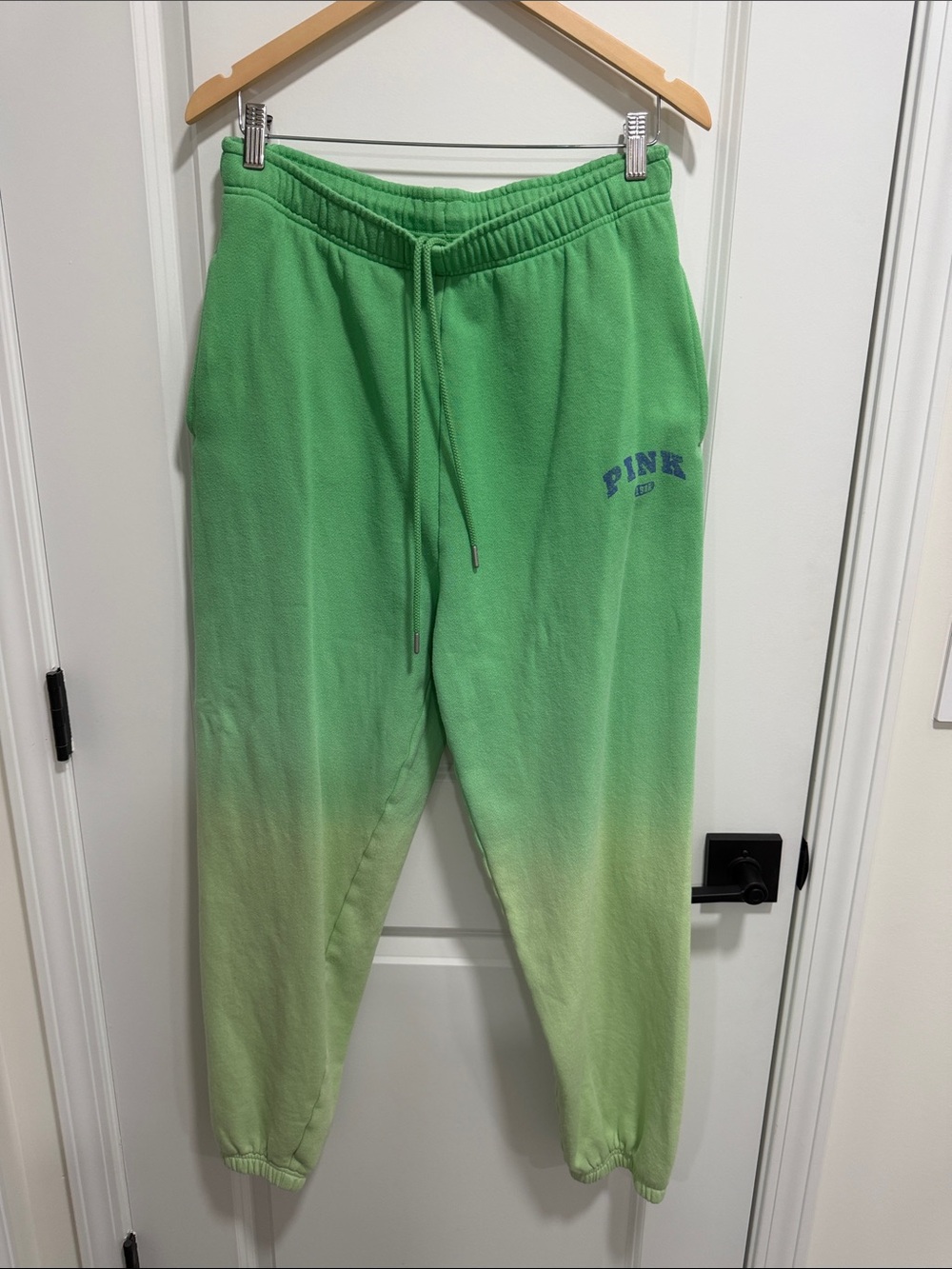 PINK Victoria's Secret Green Ombre Kids Sweatpants